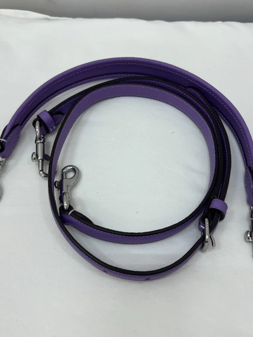 Coach Purple Laurel Shoulder Bag CR148 with Removed Tags